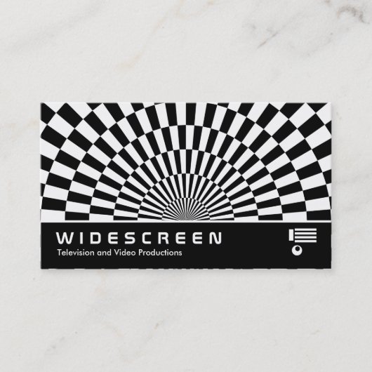 Widescreen 190 - Art Deco 01 Visitenkarte (Vorderseite)
