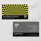 Widescreen 192 - Art Deco Visitenkarte (Vorne/Hinten)