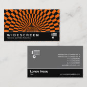 Widescreen 194 - Art Deco Visitenkarte (Vorne/Hinten)