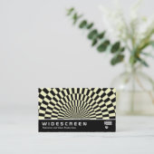 Widescreen 196 - Art Deco Visitenkarte (Stehend Vorderseite)