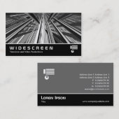 Widescreen 202 - Extreme Perspektive Visitenkarte (Vorne/Hinten)