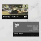 Widescreen 207 - Taxi - Ölgemälde Visitenkarte (Vorne/Hinten)