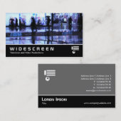 Widescreen 209 - Shoping im Regen Visitenkarte (Vorne/Hinten)