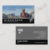 Widescreen 218 - Cardiff Bay Visitenkarte (Vorne/Hinten)