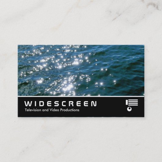 Widescreen 220 - sprudelndes Wasser Visitenkarte (Vorderseite)