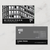 Widescreen 224 - Büroblock Visitenkarte (Vorne/Hinten)