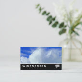 Widescreen 230 - Wolken Visitenkarte (Stehend Vorderseite)