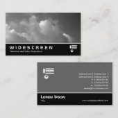 Widescreen 235 - Abend Sky Visitenkarte (Vorne/Hinten)