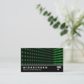 Widescreen 246 - Tone Corner - Green II Visitenkarte (Stehend Vorderseite)