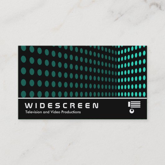 Widescreen 248 - Tone Corner - Aqua Visitenkarte (Vorderseite)
