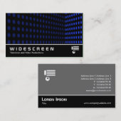 Widescreen 250 - Tone Corner - Blau Visitenkarte (Vorne/Hinten)