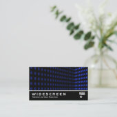 Widescreen 250 - Tone Corner - Blau Visitenkarte (Stehend Vorderseite)