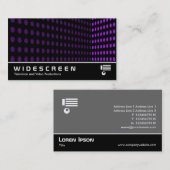 Widescreen 251 - Tone Corner - Lila Visitenkarte (Vorne/Hinten)