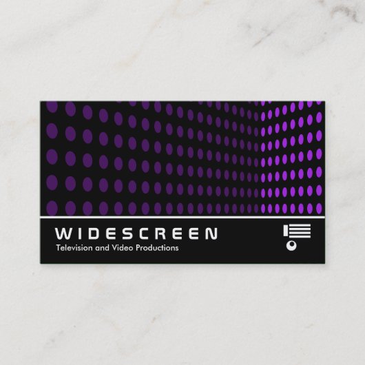 Widescreen 251 - Tone Corner - Lila Visitenkarte (Vorderseite)