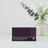Widescreen 252 - Tone Corner - Magenta Visitenkarte (Stehend Vorderseite)