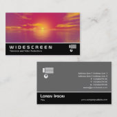 Widescreen 273 - Sunrise Sunset Visitenkarte (Vorne/Hinten)