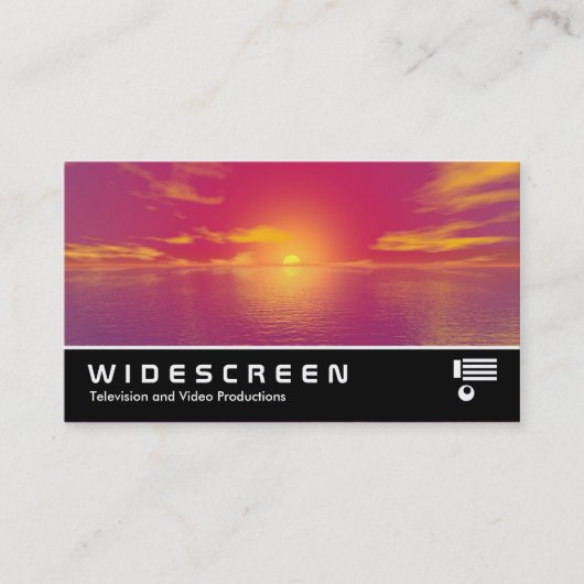 Widescreen 273 - Sunrise Sunset Visitenkarte (Vorderseite)