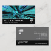 Widescreen 280 - Blöcke Visitenkarte (Vorne/Hinten)