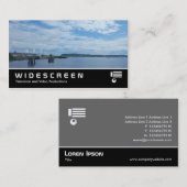 Widescreen 283 - Cardiff Bay Visitenkarte (Vorne/Hinten)