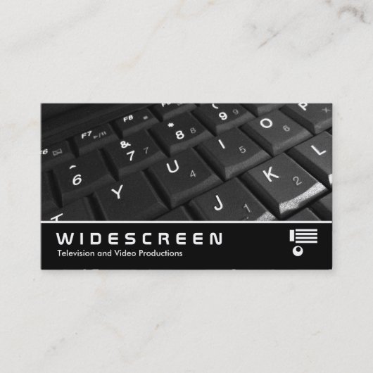 Widescreen 302 - Tastatur Visitenkarte (Vorderseite)