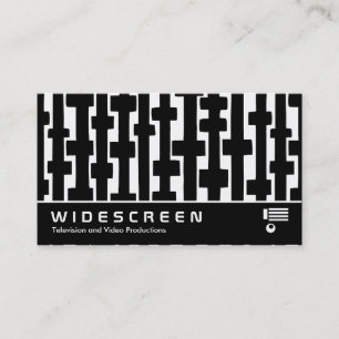 Widescreen 305 - Abstrakte Linien Visitenkarte
