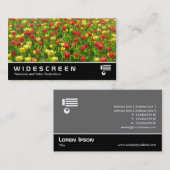 Widescreen 319 - Meer der Tulipen II Visitenkarte (Vorne/Hinten)