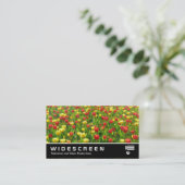 Widescreen 319 - Meer der Tulipen II Visitenkarte (Stehend Vorderseite)