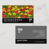 Widescreen 320 - Meer der Tulipen III Visitenkarte (Vorne/Hinten)