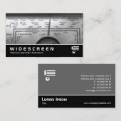 Widescreen 330 - Old UK Radio Dial Visitenkarte (Vorne/Hinten)