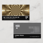 Widescreen 333 - Fraktal Visitenkarte (Vorne/Hinten)