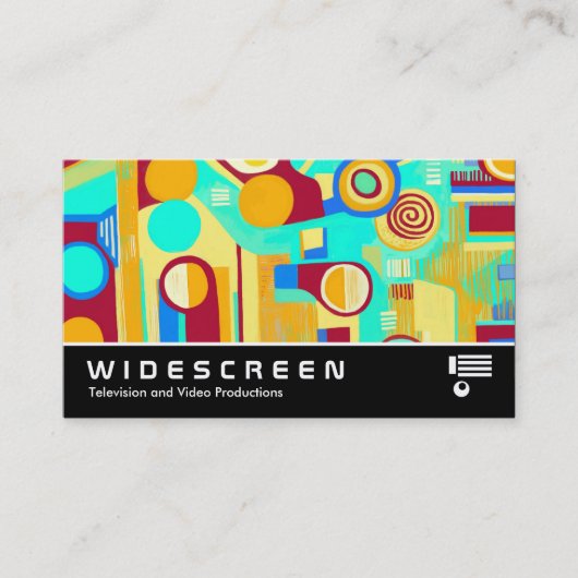 Widescreen 334 - Abstrakt 120711 Visitenkarte (Vorderseite)