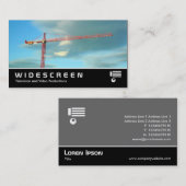 Widescreen 336 - Roter Kran Visitenkarte (Vorne/Hinten)