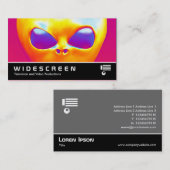 Widescreen 339 - Psychedelische Alien Visitenkarte (Vorne/Hinten)