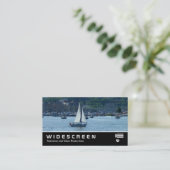 Widescreen 340 - Cardiff Marina Visitenkarte (Stehend Vorderseite)
