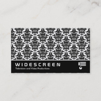 Widescreen 344 - Damask Muster Visitenkarte