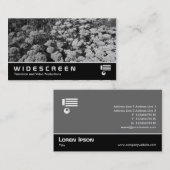 Widescreen 348 - Sedum "Herbstfreude" Visitenkarte (Vorne/Hinten)