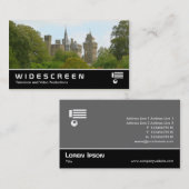 Widescreen 351 - Burg Cardiff Visitenkarte (Vorne/Hinten)