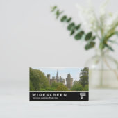 Widescreen 351 - Burg Cardiff Visitenkarte (Stehend Vorderseite)