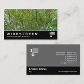 Widescreen 352 - Japanisches Ahorn Visitenkarte (Vorne/Hinten)