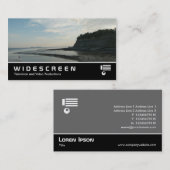 Widescreen 362 - Eingang zur Cardiff Bay Visitenkarte (Vorne/Hinten)