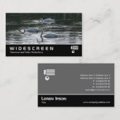 Widescreen 363 - Schwäne Visitenkarte (Vorne/Hinten)