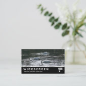 Widescreen 363 - Schwäne Visitenkarte (Stehend Vorderseite)