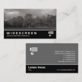 Widescreen 369 - Parklandschaft Visitenkarte (Vorne/Hinten)