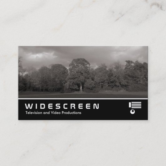 Widescreen 369 - Parklandschaft Visitenkarte (Vorderseite)