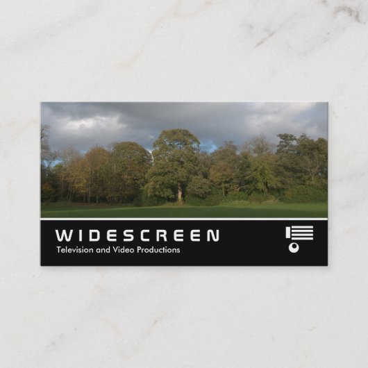 Widescreen 370 - Park Landschaft Visitenkarte (Vorderseite)