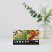 Widescreen 380 - Stir-fry Visitenkarte (Stehend Vorderseite)