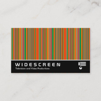 Widescreen 381 - Farbige Streifen 01 Visitenkarte