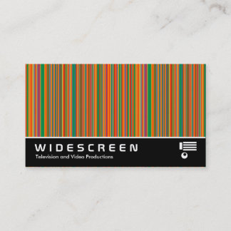 Widescreen 382 - Farbige Streifen 02 Visitenkarte