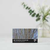 Widescreen 384 - Zweige Sunlit Visitenkarte (Stehend Vorderseite)