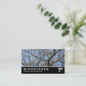 Widescreen 385 - Zweige in der Sonne Visitenkarte (Stehend Vorderseite)